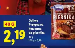 Lidl Gellwe Przyprawa korzenna do piernika oferta
