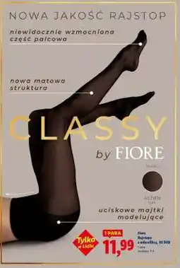 Lidl Fiore Rajstopy z mikrofibry, 40 DEN oferta