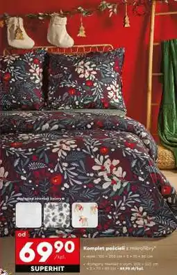 Biedronka Komplet pościeli z mikrofibry oferta