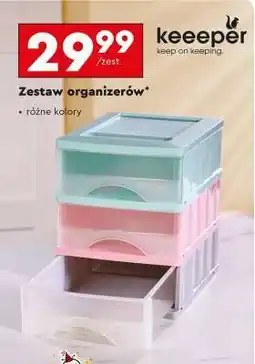 Biedronka Zestaw organizerów oferta