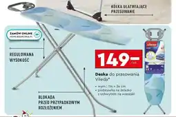 Biedronka Deska do prasowania Vileda oferta