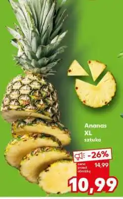 Kaufland Ananas XL sztuka oferta