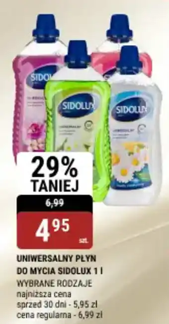 bi1 Uniwersalny płyn do mycia sidolux oferta