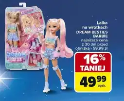 Carrefour Market Lalka na wrotkach DREAM BESTIES BARBIE oferta