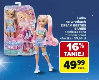 Lalka na wrotkach DREAM BESTIES BARBIE