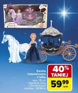 Carrefour Market Kareta interaktywna z lalką oferta
