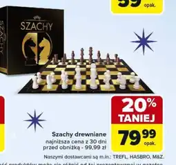 Carrefour Market Szachy drewniane oferta