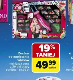 Carrefour Market Zestaw do zaplatania włosów oferta