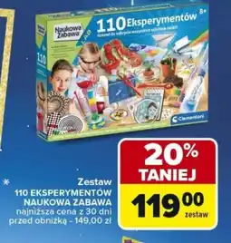 Carrefour Market Zestaw 110 Eksperymentów Naukowa Zabawa oferta