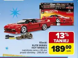 Carrefour Market Klocki ELITE SERIES HOT WHEELS oferta
