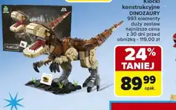 Carrefour Market Klocki konstrukcyjne DINOZAURY oferta
