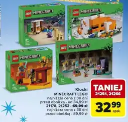 Carrefour Market Klocki MINECRAFT LEGO oferta