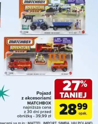 Pojazd z akcesoriami MATCHBOX