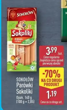 ALDI Parówki Sokoliki SOKOŁÓW oferta