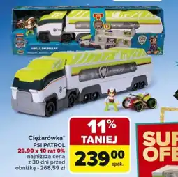 Carrefour Market Ciężarówka PSI PATROL oferta