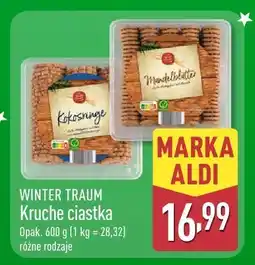 ALDI Kruche ciastka Winter Traum różne rodzaje oferta