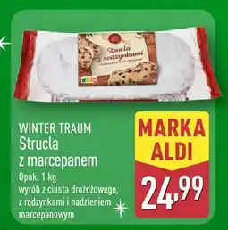 ALDI Strucla z marcepanem Winter Traum oferta