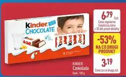 ALDI Czekolada KINDER oferta
