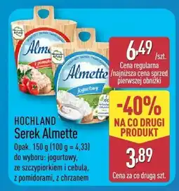 ALDI Serek Almette HOCHLAND różne rodzaje oferta