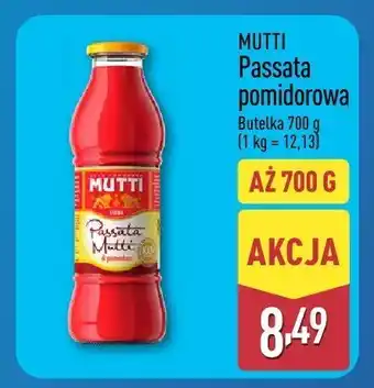 ALDI Passata pomidorowa MUTTI oferta