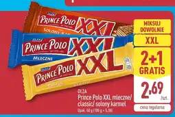 ALDI Wafel Prince Polo XXL solony karmel 2+1 gratis oferta