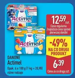 ALDI Actimel DANONE różne rodzaje oferta