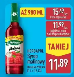 ALDI Syrop Herbapol Syrop malinowy oferta