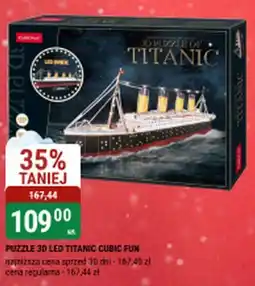bi1 PUZZLE 3D LED TITANIC CUBIC FUN oferta