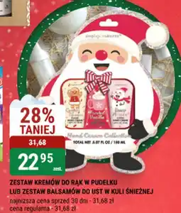 bi1 ZESTAW KREMOW DO RAK W PUDELKU LUB ZESTAW BALSAMOW DO UST W KULI SNIEZNEJ oferta
