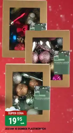 bi1 Zestaw 40 bombek plastikowych oferta