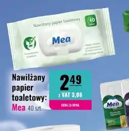 Eurocash Nawilżany papier toaletowy Mea oferta