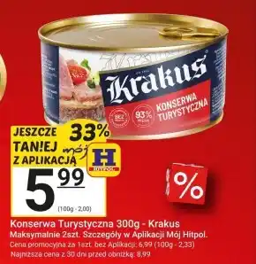 Hitpol Konserwa turystyczna Krakus oferta