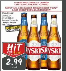 Słoneczko Piwo bezalkoholowe Tyskie oferta