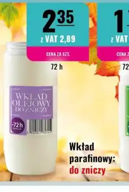 Eurocash Wkład parafinowy oferta