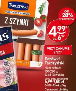 Żabka Parówki Tarczyński oferta