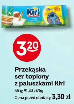 Żabka Przekąska ser topiony z paluszkami Kiri oferta
