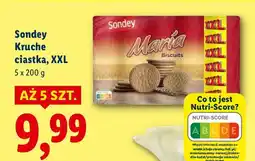 Lidl Kruche ciastka, XXL Sondey oferta