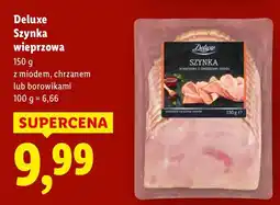 Lidl Szynka wieprzowa Deluxe z miodem oferta
