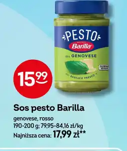 Żabka Sos pesto Barilla oferta
