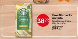 Żabka Kawa Starbucks ziarnista oferta