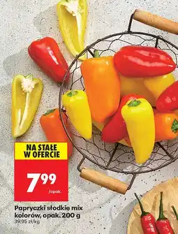 Biedronka Papryczki słodkie mix kolorów 200g Biedronka oferta