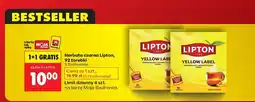 Biedronka Herbata czarna Lipton Yellow Label, 92 torebki oferta