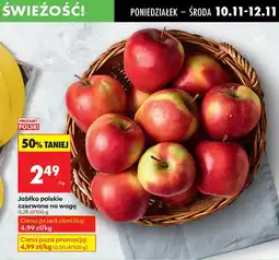 Biedronka Jabłko polskie czerwone na wagę Biedronka oferta