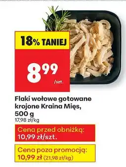 Biedronka Flaki wołowe gotowane krojone Kraina Mięs, 500 g oferta