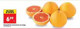 Biedronka Grapefruit czerwony na wagę Biedronka oferta