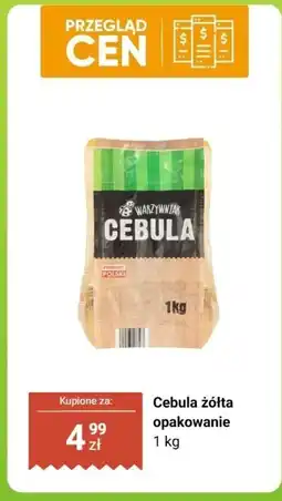 Biedronka Cebula żółta 1 kg Warzywniak oferta