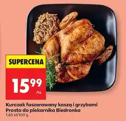 Biedronka Kurczak faszerowany kaszą i grzybami Prosto do piekarnika Biedronka oferta