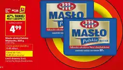 Biedronka Masło Mlekovita Polskie Ekstra 82% 200g oferta