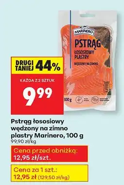 Biedronka Pstrąg łososiowy wędzony na zimno błękitny Marinero oferta
