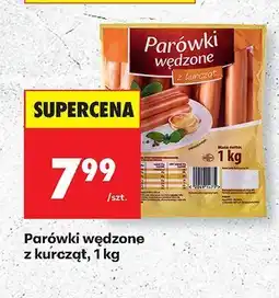 Biedronka Parówki wędzone z kurczą Biedronka oferta